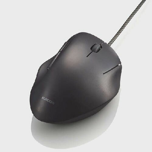 エレコム(ELECOM) M-SH21UBSKBK ブラック 有線5ボタンマウス Sサイズ 2