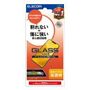 エレコム ELECOM PM-A25SFLGL iPhone 16e / 14 / 13 / 13 Pro ガラスライクフィルム 高透明 ハードコート 薄型 表...
