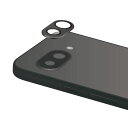 エレコム ELECOM PM-P251FLLG(ブラック) Google Pixel 9a レンズカバー カメラ保護 ガラスフィルム アルミフレーム 高透明 強...