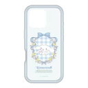 グルマンディーズ gourmandis SANG-452CN(シナモロール) サンリオキャラクターズ iPhone 16 Pro 3LENS model対応プランプフレームケース SANG452CN