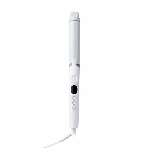 テスコム(TESCOM) TW363A-W ホワイト ヘアアイロン 2WAY ストレート&カール コテ 32mm ロングプレート 120~200℃ 5段階調節 立ち上がり約55秒