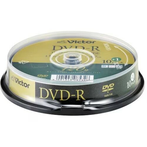 ビクター(Victor) VHR12JP11SJ5 Victor 録画用 16倍速 DVD-R 11枚パック 4.7GB 120分 ビクター(Victor) VHR12JP11SJ5 Victor 録画用 16倍速 DVD-R 11枚パック 4.7GB 120分