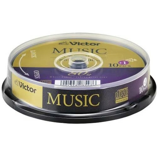 ビクター(Victor) AR80FP11SJ5 Victor 音楽用 24倍速 CD-R 11枚パック 700MB 80分 ビクター(Victor) AR80FP11SJ5 Victor 音楽用 24倍速 CD-R 11枚パック 700MB 80分