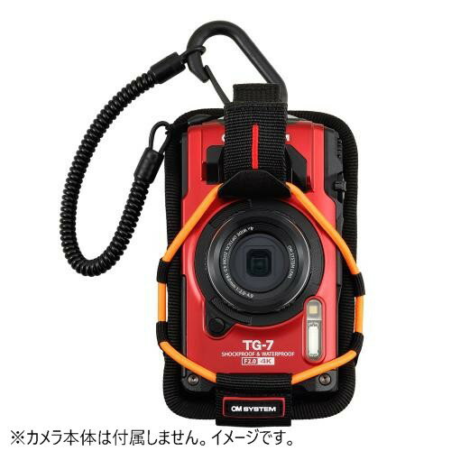 OM SYSTEM CSCH-123 ORG オレンジ デジタルカメラ用スポーツホルダー CSCH123ORG