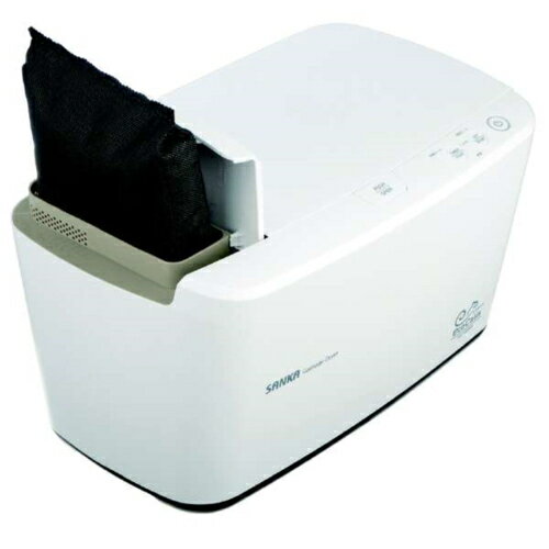 【長期保証付】サンカ 生ごみ処理機 EcoCalis 温風乾燥式 SDG-3000-WH SDG3000WH