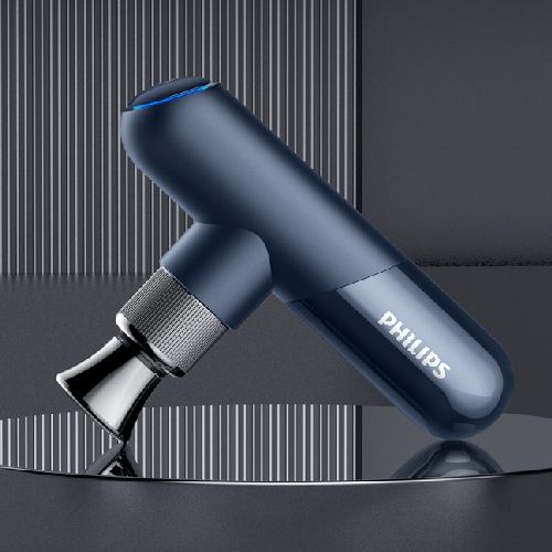 イーベストPC・家電館の【長期保証付】フィリップス PHILIPS PPM7501DB ダークブルー S7000シリーズ スポーツミニ筋膜リリースガン PPM7501DB｜アングル3