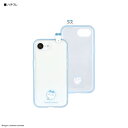 グルマンディーズ(gourmandis) CK-70B(ハチワレ) ちいかわ フレーム IIIIfit Clear iPhone16e 対応 ケース