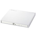 ロジテック(LOGITEC) LDR-PWA8U3CVWH(ホワイト) ポータブルDVDドライブ