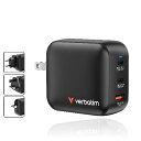 Verbatim バーベイタム MGAN100-3V1(ブラック) PD充電器 100W MGAN1003V1