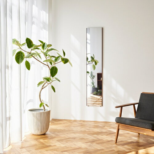 【対象ショップ限定 先着フラッシュクーポン】リフェクス 軽い 割れないミラー 鏡 スリム姿見 RM3MO [2]