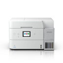 【長期保証付】エプソン EPSON EW-M678FT(ホワイト) A4カラー複合機 2.4型タッチパネル対応 エコタンク搭載モデル EWM678FT