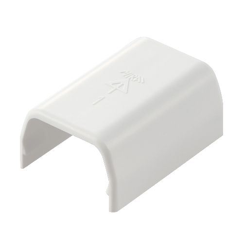 エレコム(ELECOM) LD-GAFJ1MWH ホワイト 配線カバー モール 接続ユニット ストレート 【 壁用 フラットモール LD-GAF1MWH 専用 】
