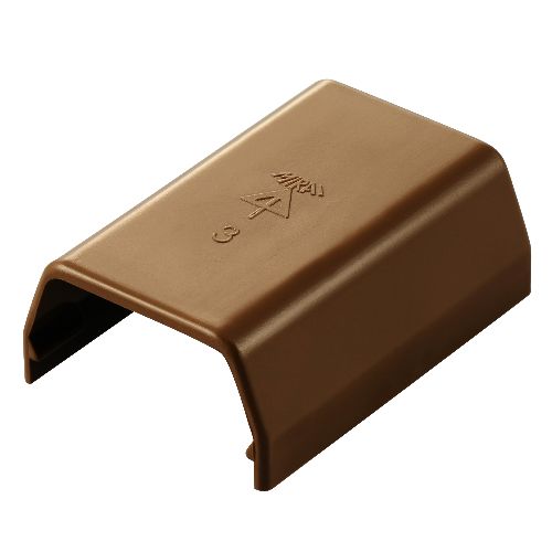 エレコム(ELECOM) LD-GAFJ3MBR ブラウン 配線カバー モール 接続ユニット ストレート 【 壁用 フラットモール LD-GAF3MBR 専用 】