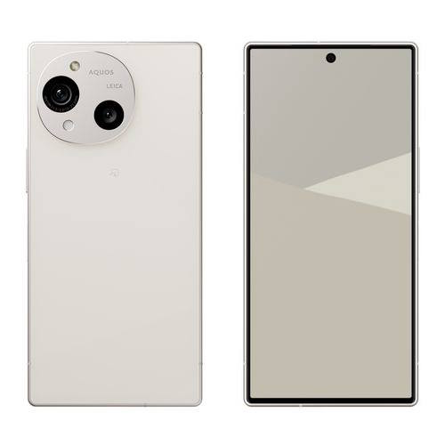 샤프 SHARP AQUOS R10 512GB SH-M31B W 캐시미어 화이트 6.5형 12GB/512GB SIM 프리 스마트폰 SHM31BW
