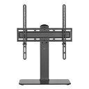 【対象ショップ限定 先着フラッシュクーポン】GREEN HOUSE グリーンハウス GH-TVSBLBK 大型テレビ用テレビスタンド GHTVSBLBK
