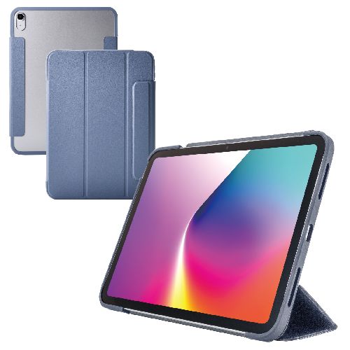 Display Covers - エレコム(ELECOM) TB-A25RWVFCBG ブルーグレー iPadケース 11インチ A16 /10.9インチ 第10世代 マグネット式フラップ 2アングル スタンド