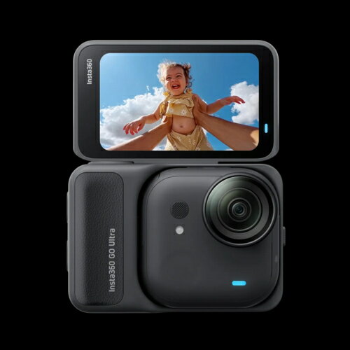 ��Ĺ���ݾ��ա�Insta360 Insta360 GO ULTRA �ߥåɥʥ��ȥ֥�å� 4K��������󥫥�� ɸ�७�å� CINSABEA-GOUltra01 ���������� GOULTRABK