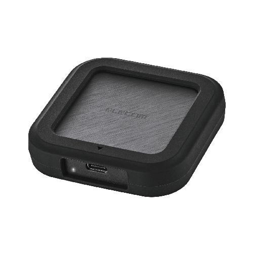 エレコム(ELECOM) ESD-EHC2000GBK ブラック 外付けSSD 2TB USB4 40Gbps対応 ポータブルSSD 最大読込300..