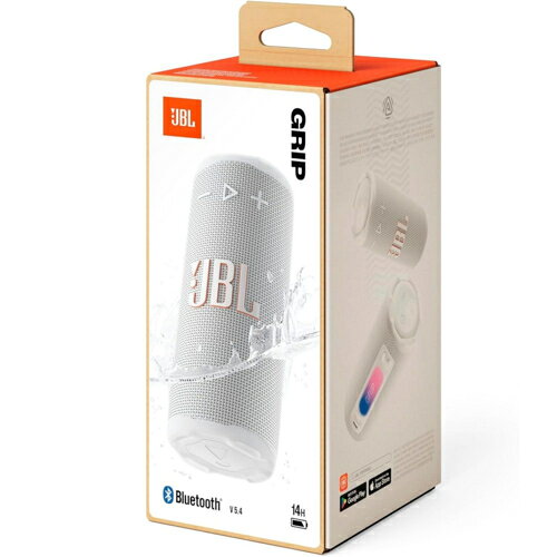 【長期保証付】JBL ジェイ ビー エル JBL GRIP WHT ホワイト ポータブルBluetooth...