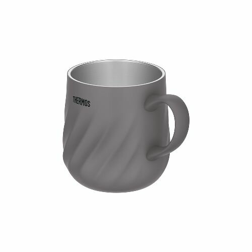 サーモス(THERMOS) JTD-350-DGY ダークグレー 真空断熱マグカップ 0.35L