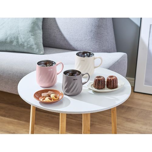 サーモス(THERMOS) JTD-350-DGY ダークグレー 真空断熱マグカップ 0.35L