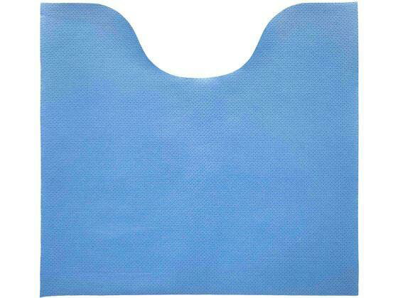 今村紙工 トイレフロアシート 使い捨て ブルー 25枚入