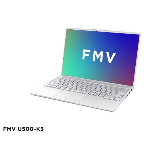 【長期保証付】【先着フラッシュクーポン 最大2000円OFF!】富士通 FUJITSU FMV Note U FMVU500K3W 14.0型 Win11Home Corei5 メモリ16GB SSD512GB OfficeH&B2024 ノートパソコン シルバーホワイト U500-K3 FMVU500K3W