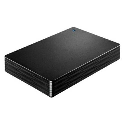 IODATA(アイ・オー・データ) HDPH-UTV2NV USB 5Gbps(USB 3.2 Gen1)対応 ポータブルハードディスク 4TB テレビ録画 ブラック