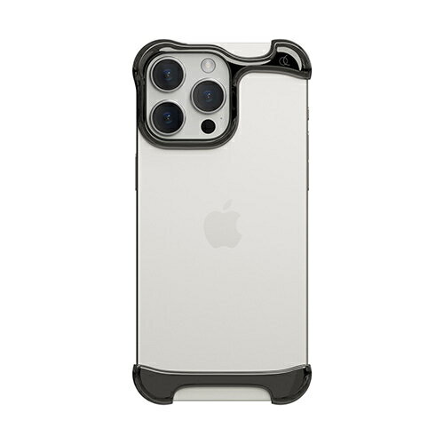 ロアインターナショナル roainternational AC27045I16PR グラファイト iPhone 16 Pro用 バンパーケース Arc Pulse アルミ AC27045I16PR