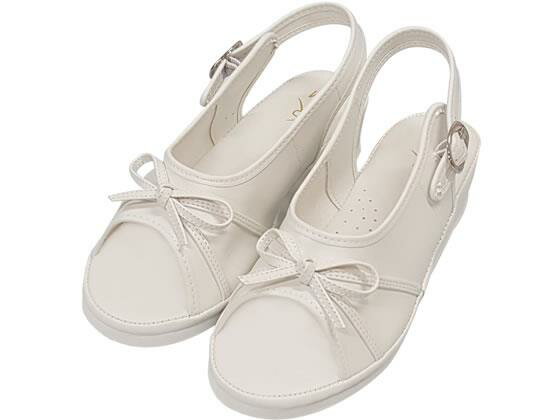 その他 リボンサンダル ホワイト M