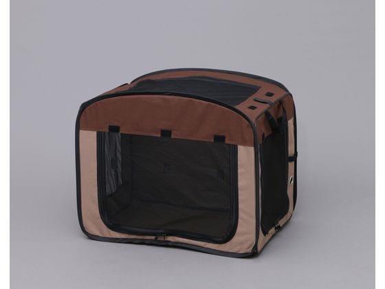 アイリスオーヤマ(Iris Ohyama) 折りたたみソフトケージ Mサイズ ブラウン