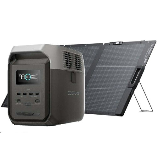 【対象ショップ限定 先着フラッシュクーポン】エコフロー EcoFlow EcoFlow DELTA 3 1500 1536Wh + 160W Lightweig...