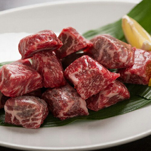 長野信州アルプス牛（交雑種）サイコロステーキ[代引不可]