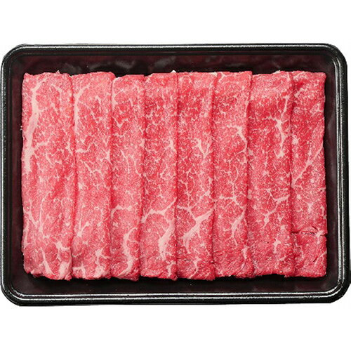 長野信州アルプス牛（交雑種）すきしゃぶ用 モモ400g[代引不可]