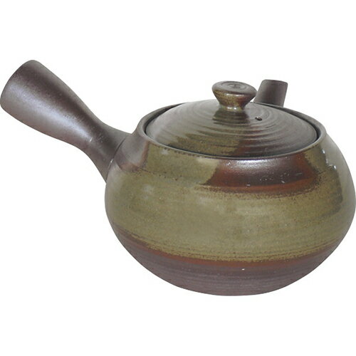 萬古焼 くり型急須3号[代引不可]