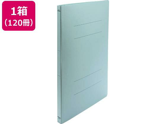 Forestway フラットファイルライト A4タテ とじ厚15mm 青 120冊