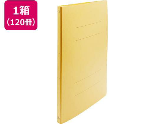 樂天商城 - Forestway フラットファイルライト A4タテ とじ厚15mm 黄 120冊