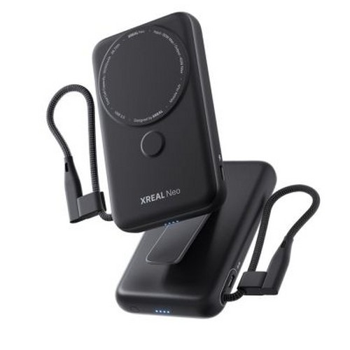 XREAL(エックスリアル) XREAL Neo 大画面没入&デバイスチャージ モバイルバッテリー X7009 60W急速充電 最大出力40W