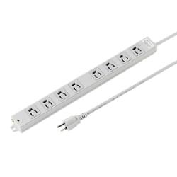 樂天商城 - サンワサプライ TAP-K8SP-3 工事物件雷ガードタップ 3ピン8個口 3m TAPK8SP3