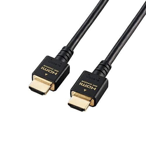 쥳 ELECOM GM-DHHD21E10BK(֥å) ͥåбȥϥԡHDMI֥ 1.0m GMDHHD21E10BK