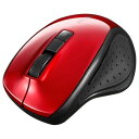 バッファロー BUFFALO BSMBB300RD(レッド) Bluetooth BlueLED光学式マウス 5ボタン BSMBB300RD