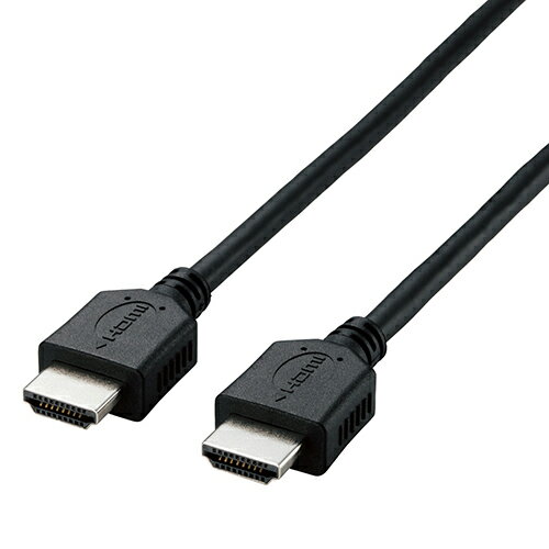 Audio Cables - エレコム ELECOM DH-HD14EL15/RS ブラック 4K イーサネット対応 HIGHSPEED HDMIケーブル 1.5m DHHD14EL15RS