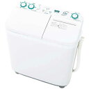 【設置＋リサイクル＋長期保証】アクア(AQUA) AQW-N401-W(ホワイト) 二槽式洗濯機 洗濯/脱水4kg