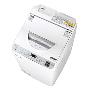 【設置＋リサイクル】シャープ(SHARP) ES-TX5F-S(シルバー系) 縦型洗濯乾燥機 上開き 洗濯5.5kg/乾燥3.5kg