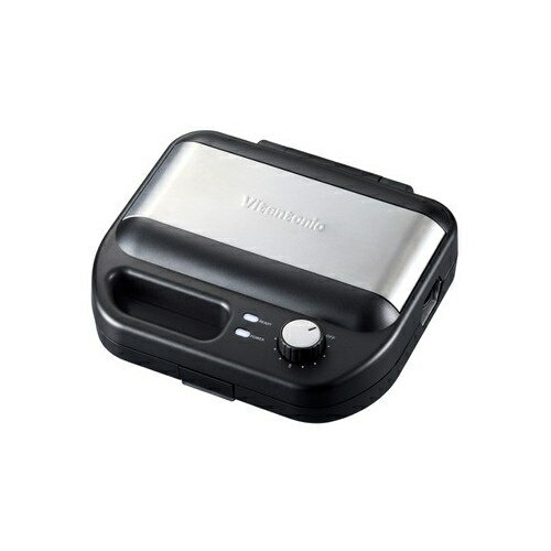 ビタントニオ(Vitantonio) ワッフル＆ホットサンドベーカー VWH-500 ブラック