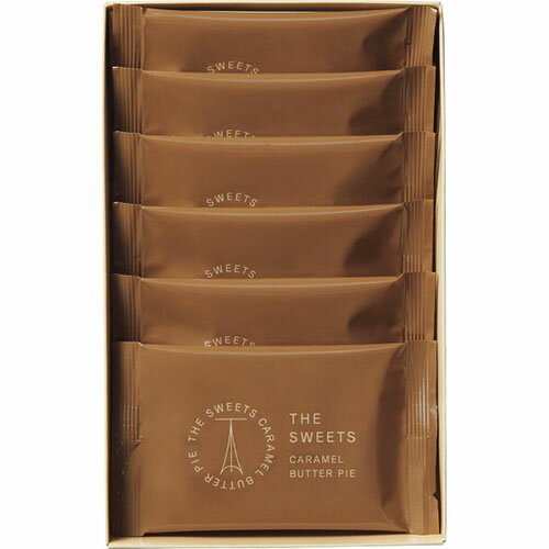 ザ・スウィーツ キャラメルバターパイ(6枚)[代引不可]
