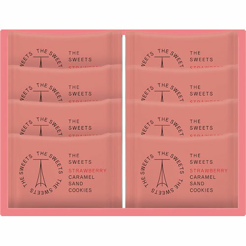 ザ・スウィーツ 苺キャラメルサンドクッキー(8個)[代引不可]