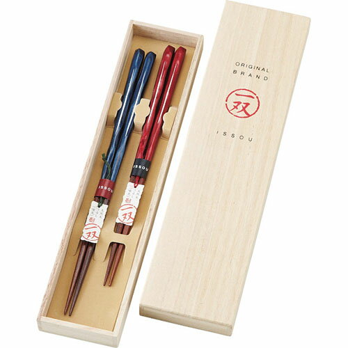 樂天商城 - 若狭塗 箸2膳 田園[代引不可]