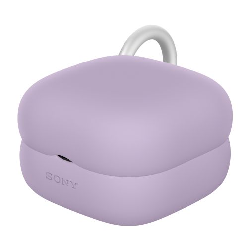 ソニー(SONY) HAC-LC900CA-V ラベンダー LinkBuds Clip専用ケースカバー ケースを傷や汚れから守る カラビナで持ち運び便利