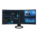 EIZO エイゾー EV3895-BK FlexScan 37.5型 WQHD ウルトラワイド曲面ディスプレイ ブラック EV3895BK